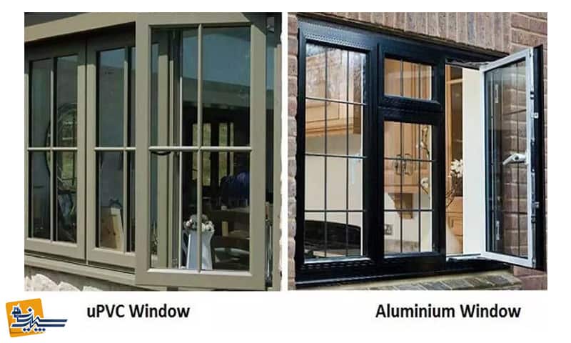 پنجره آلومینیومی بهتر است یا UPVC